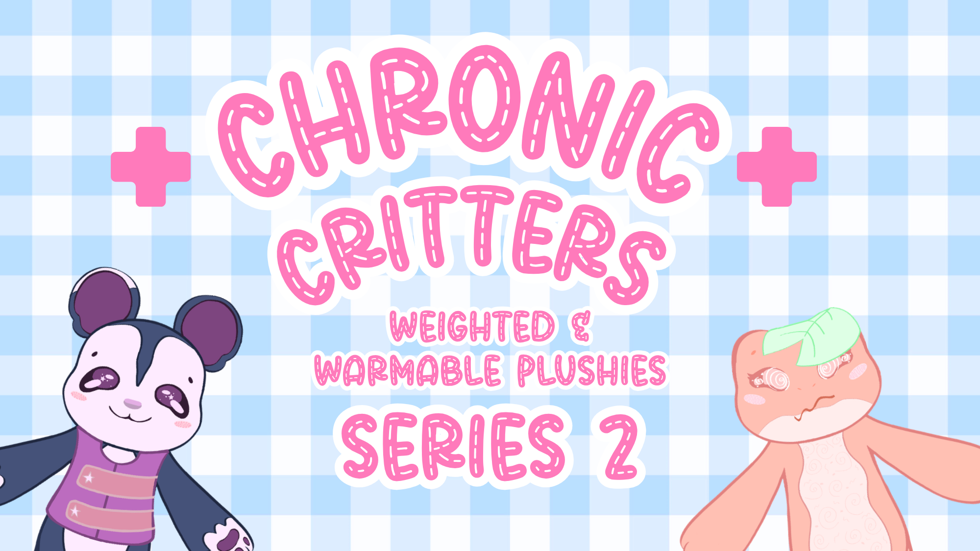 Get Ready for Chronic Critters- Weighted and Warmable Plushies Series 2