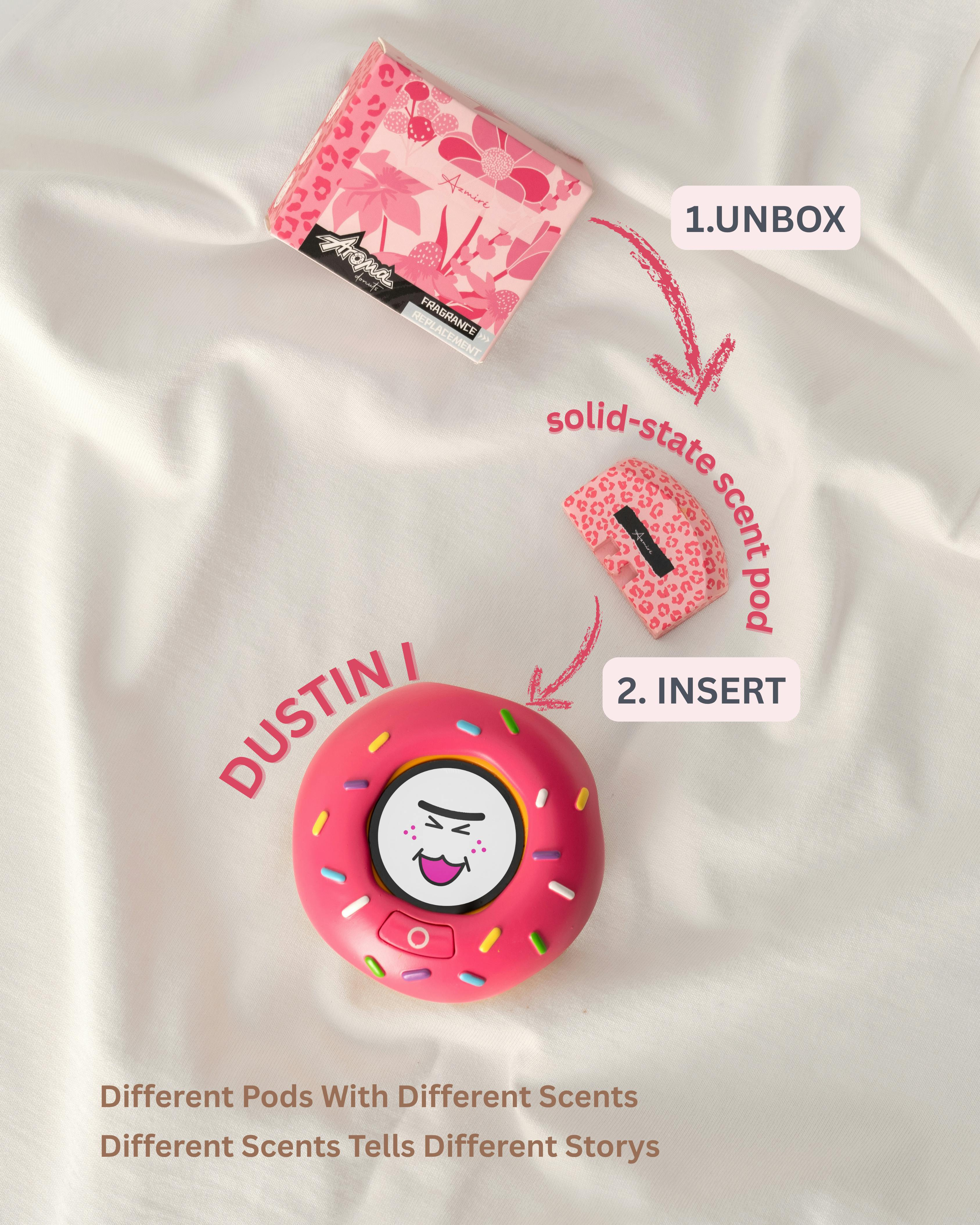Get Ready for Aromadonuts:A Portable Smart & Solid-State Fragrance Machine