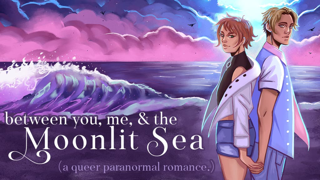 Between You, Me, & the Moonlit Sea: A Queer Paranormal Romance