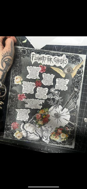 Get Ready for Flowers for Ghosts.