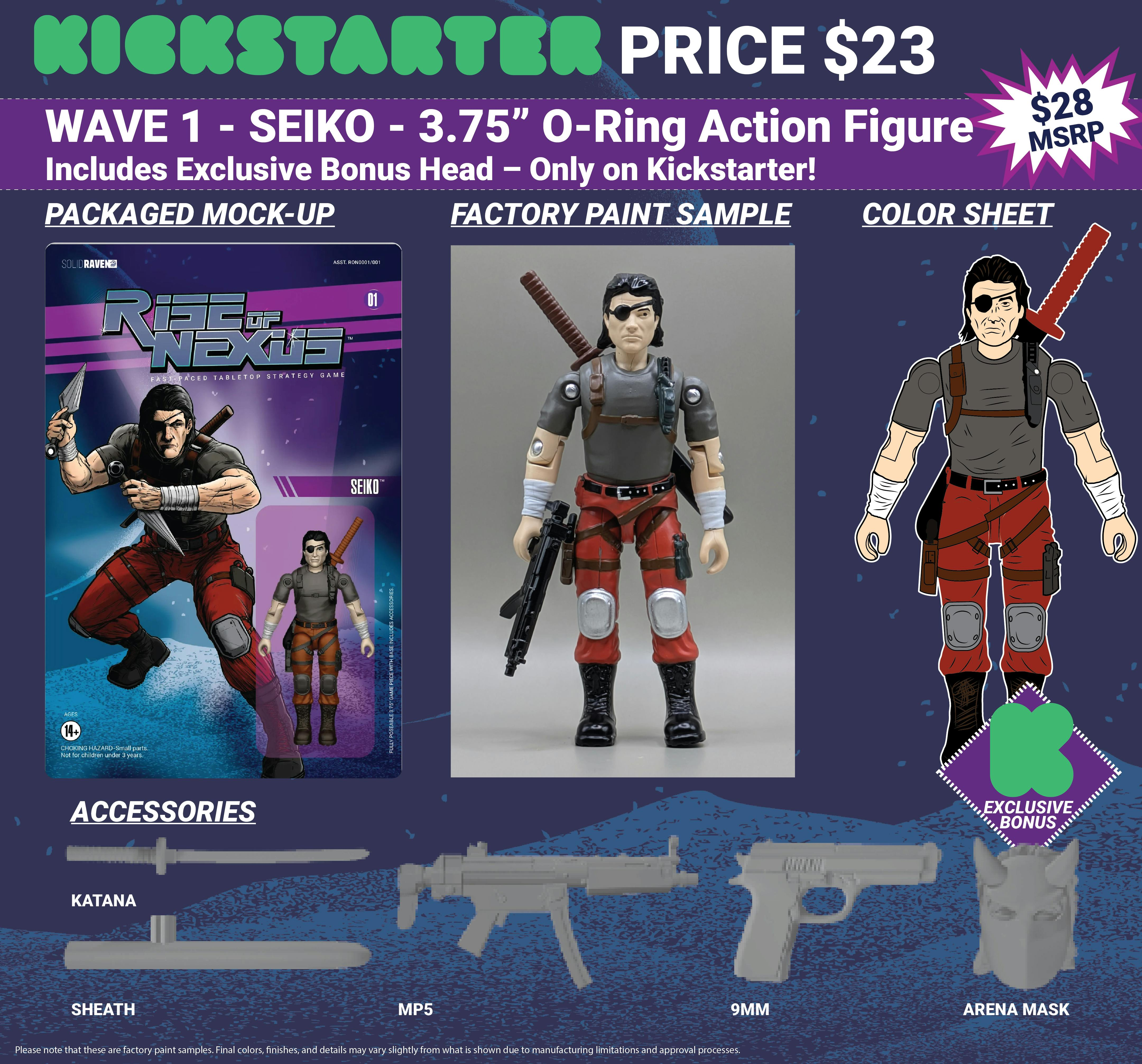 Get Ready for RISE OF NEXUS – 3.75" Action Figures COLLECT.BATTLE.RISE!