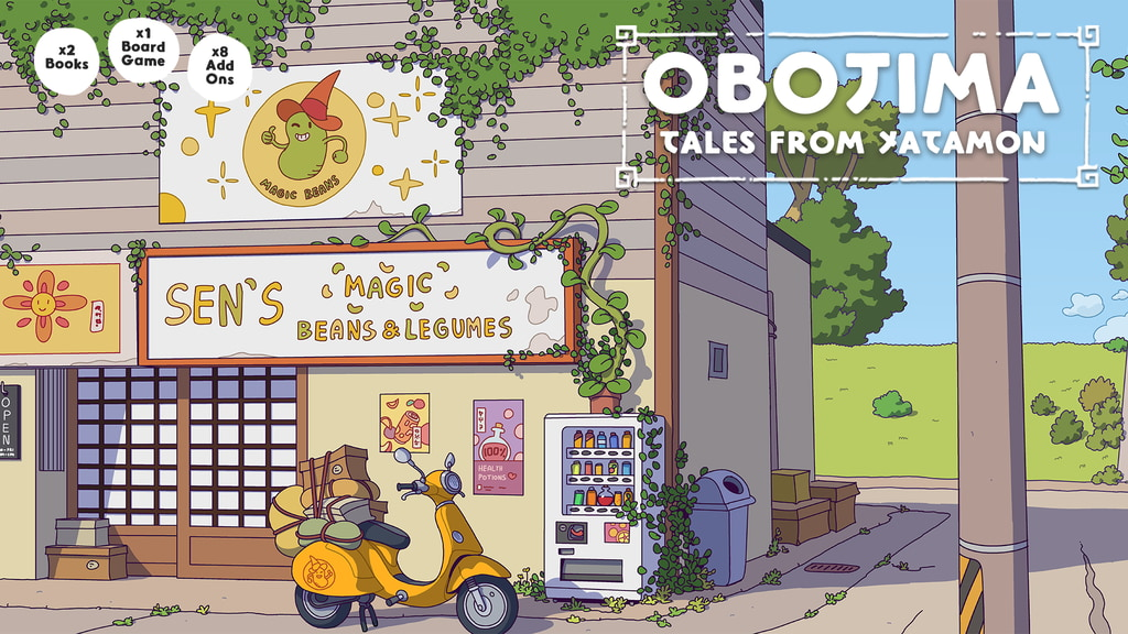 Get Ready for Obojima From Yatamon: Board Game + Setting + Reprint