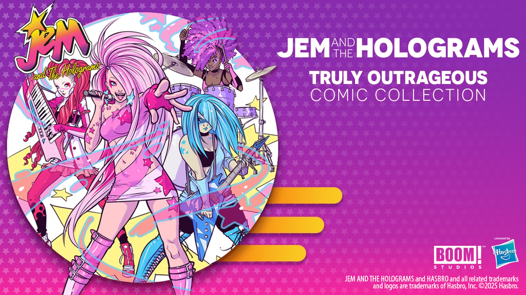 Launching Next Tuesday: Jem and the Holograms: Truly Outrageous Comic Collection