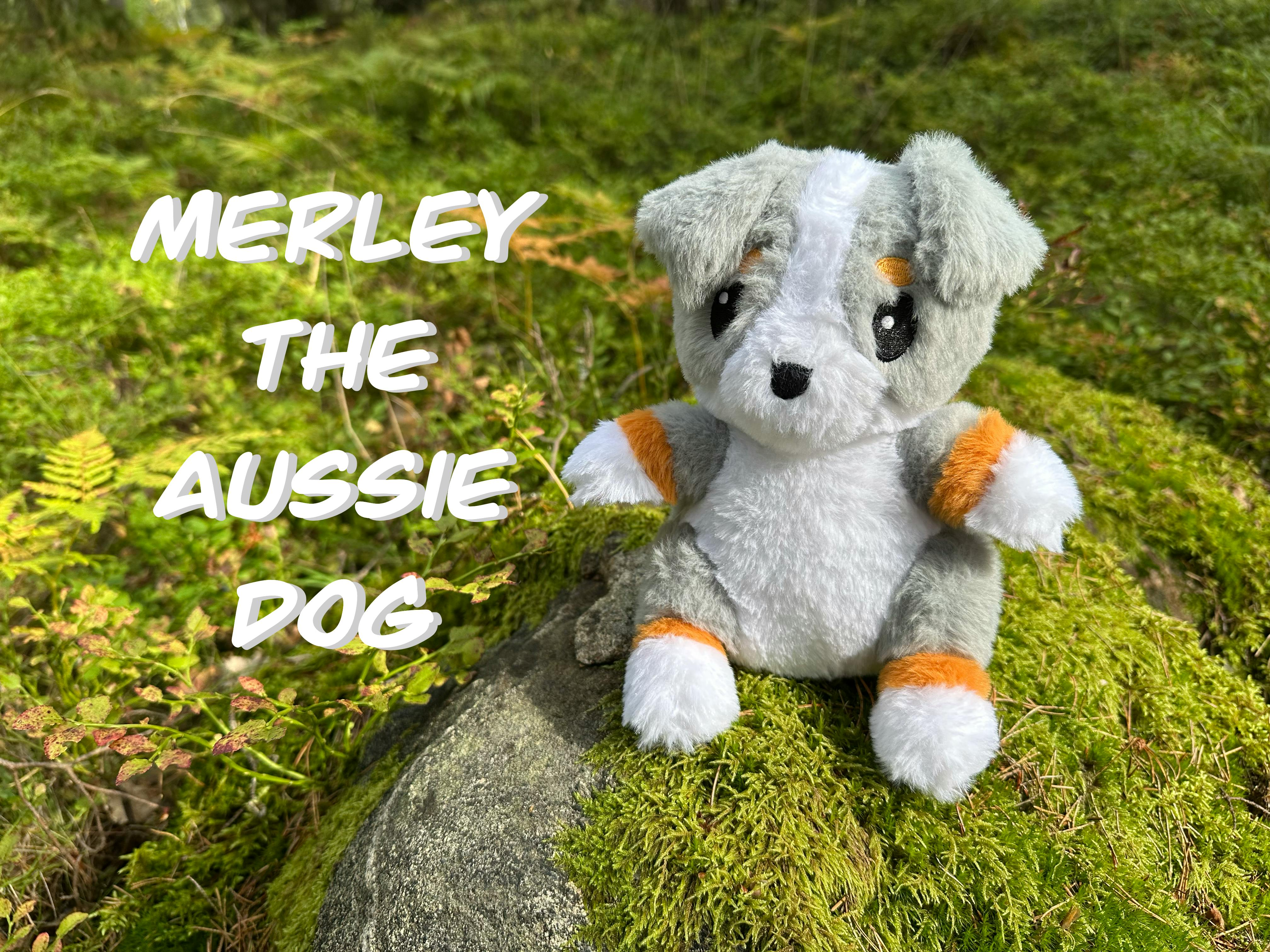Get Ready for Merley the aussie plush