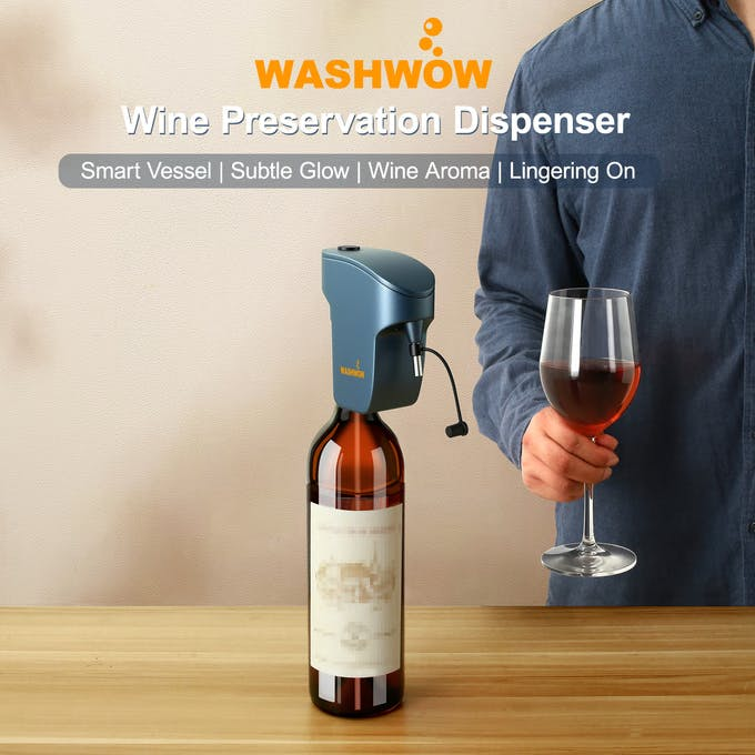 Get Ready for The World’s 1st Wine Preserver & Dispenser Using Airbag Tech