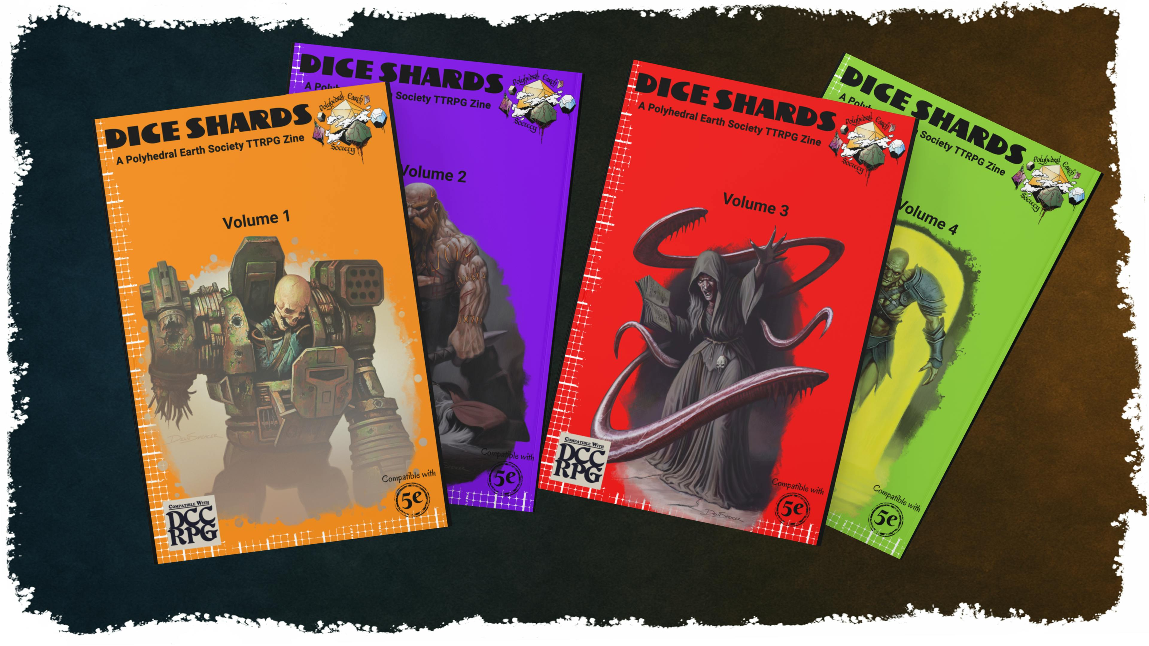 Get Ready for Dice Shards 2026 (Volumes 1-5)