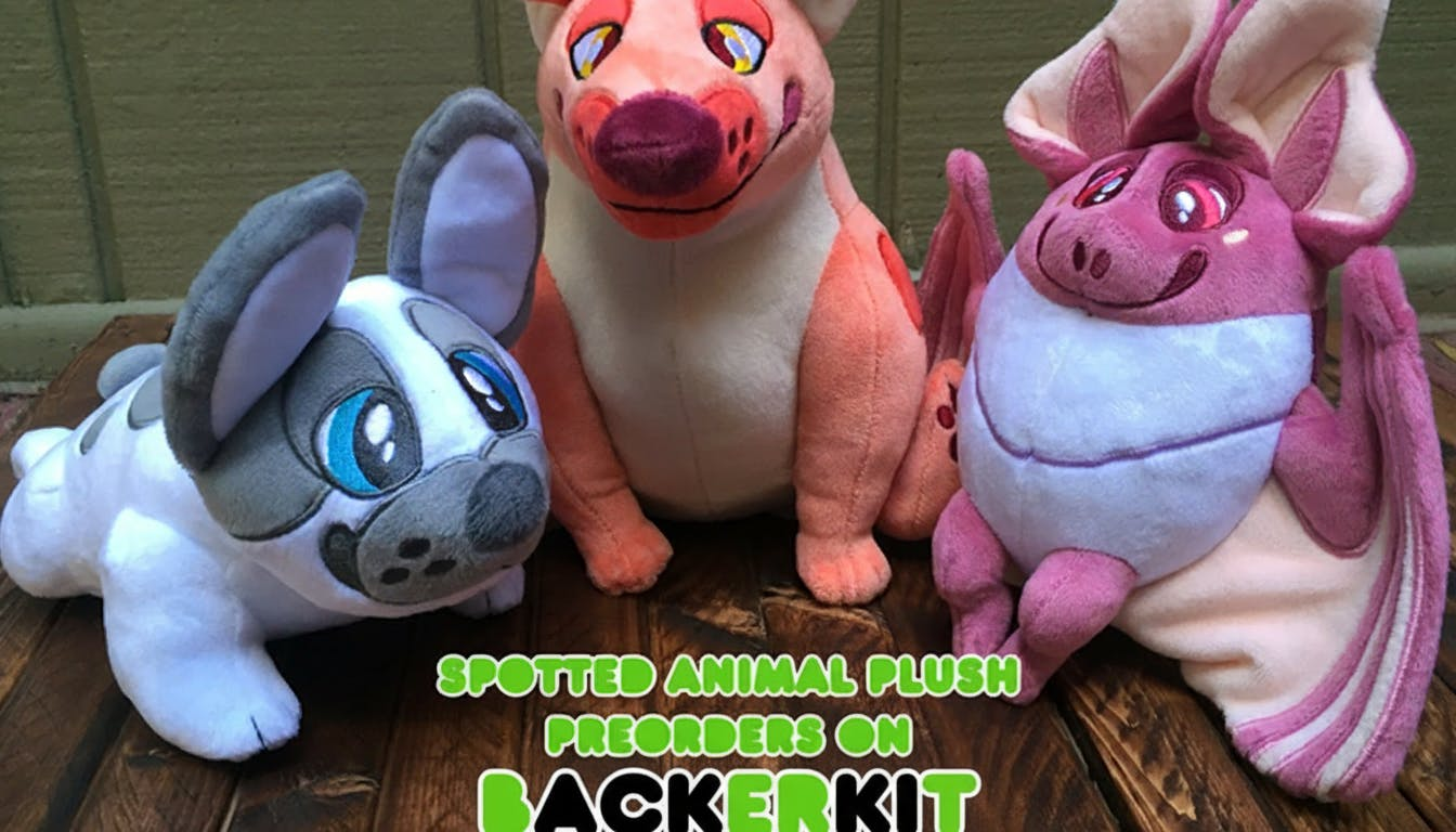Get Ready for Spotty Animals Plush