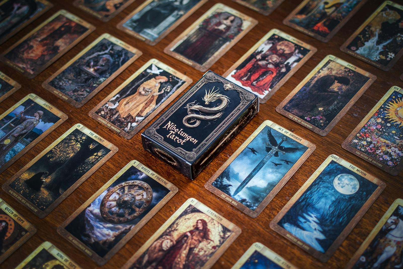 Get Ready for The Nibelungen Tarot – A Mythic Art Nouveau Deck
