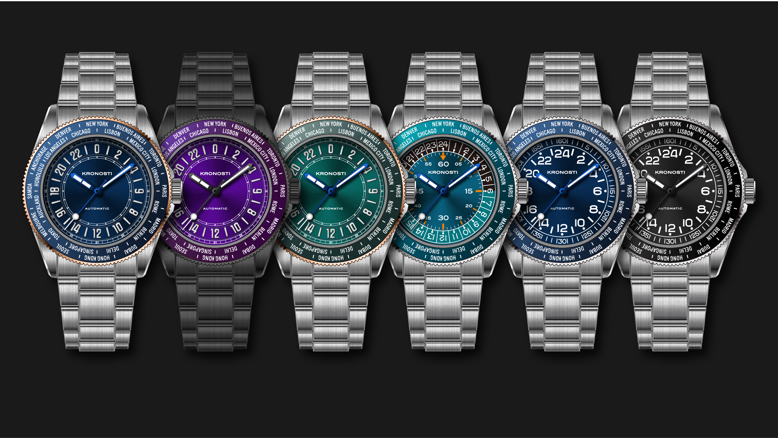 Get Ready for Kronosti : Grade 5 Titanium 24-Hour Diver Watch just $99
