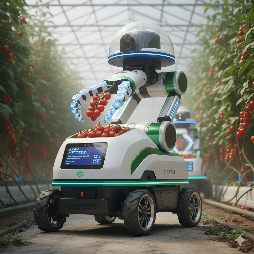 Get Ready for Farmly: The AI-Powered Autonomous Harvesting Robot
