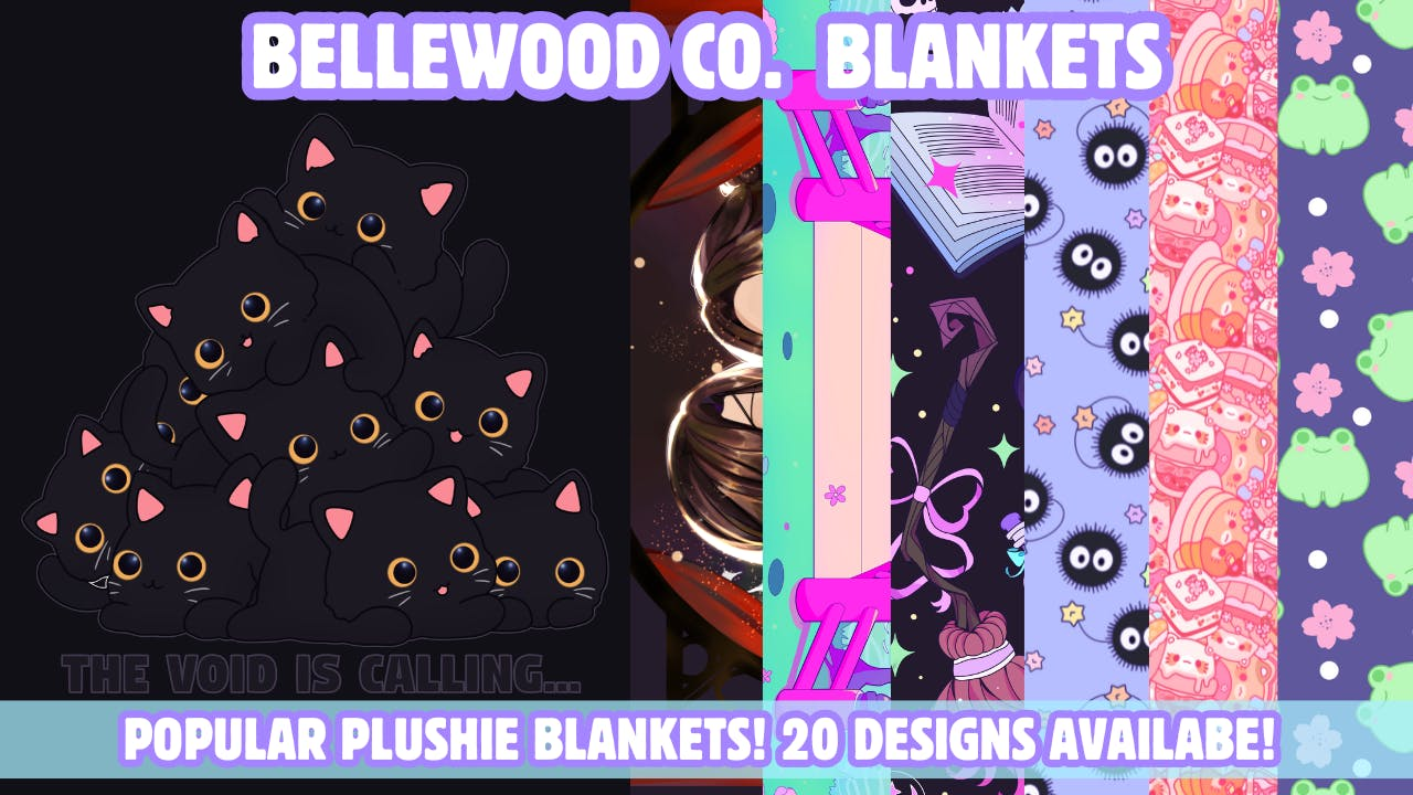 Get Ready for Bellewood Co. Plush Blankets