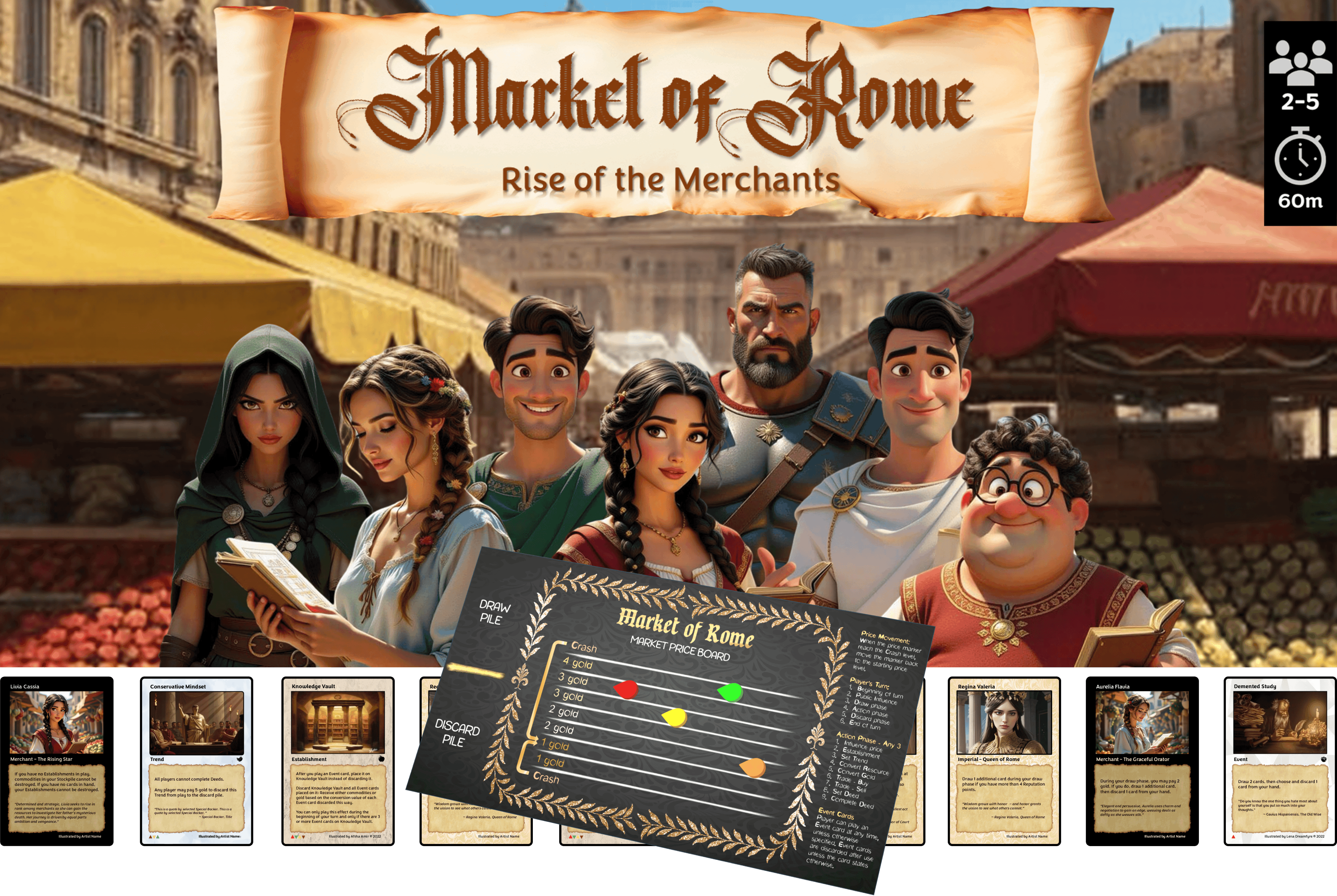 Get Ready for Market of Rome: Rise of the Merchants