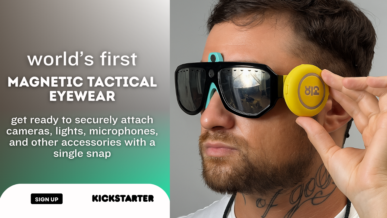 Get Ready for MagSnap Tactical Magnetic Eyewear