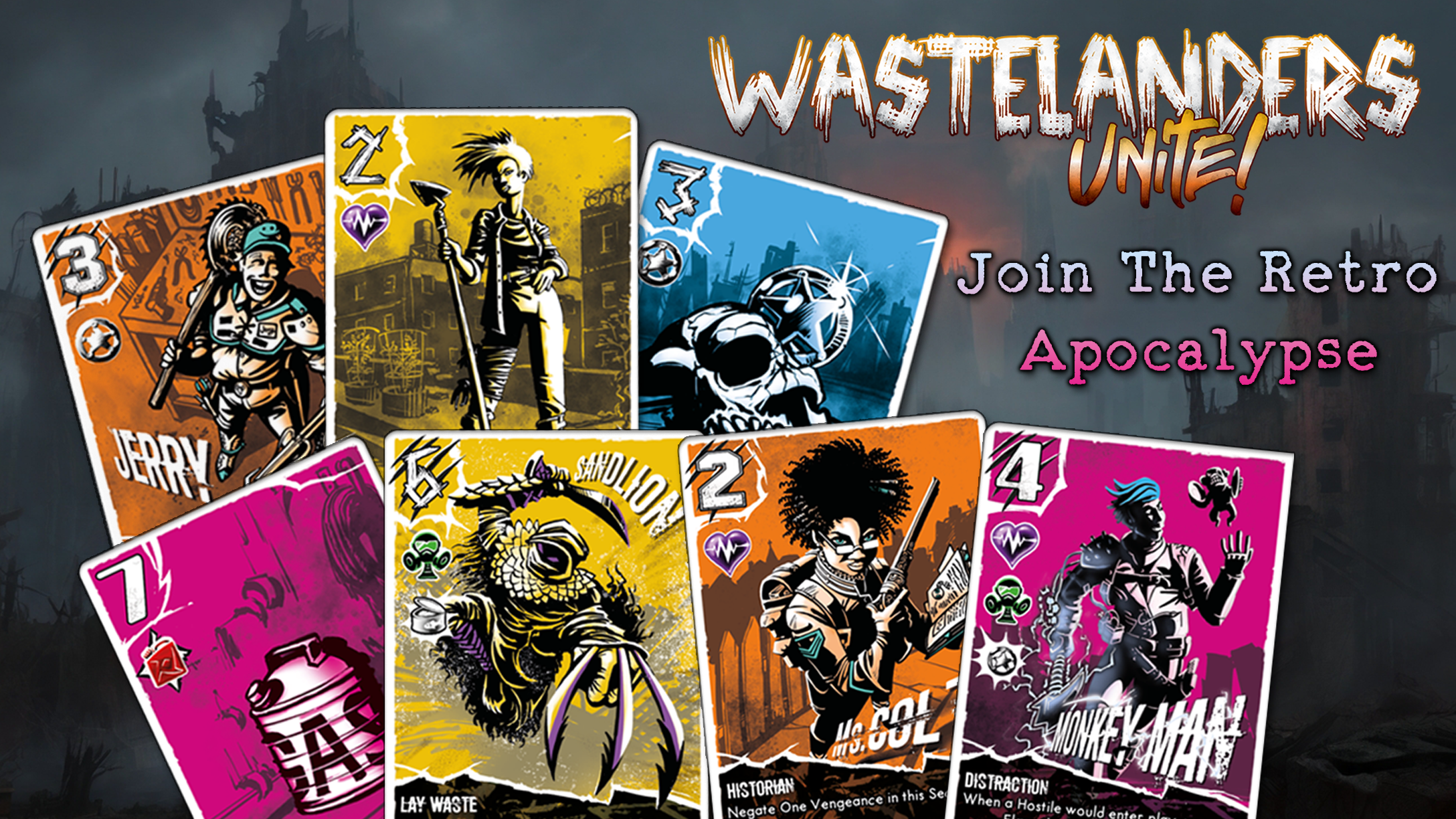 Scavenge Resources. Secure Hostiles. Keep Hope Alive — Wastelanders Unite