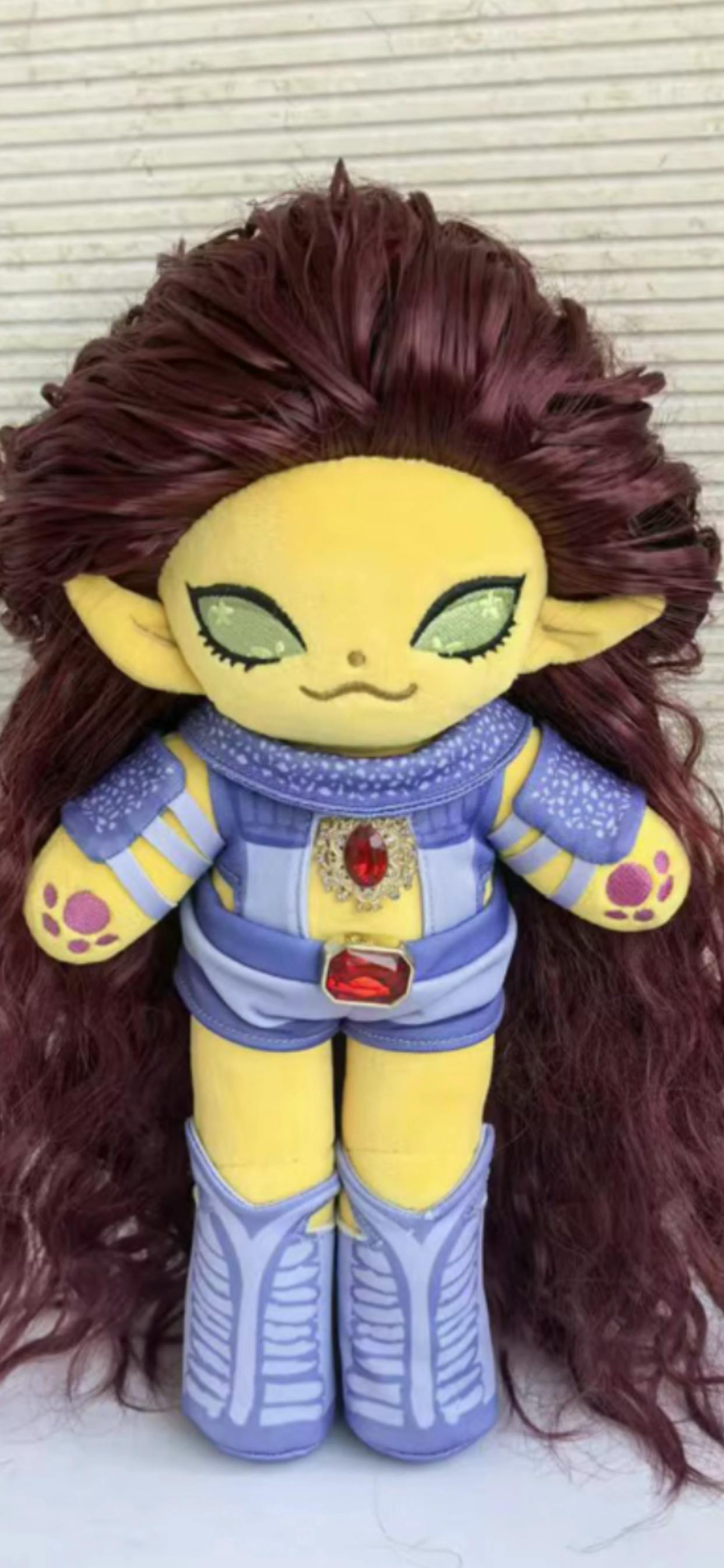 Get Ready for Alien cat Plushie (dc comic based)
