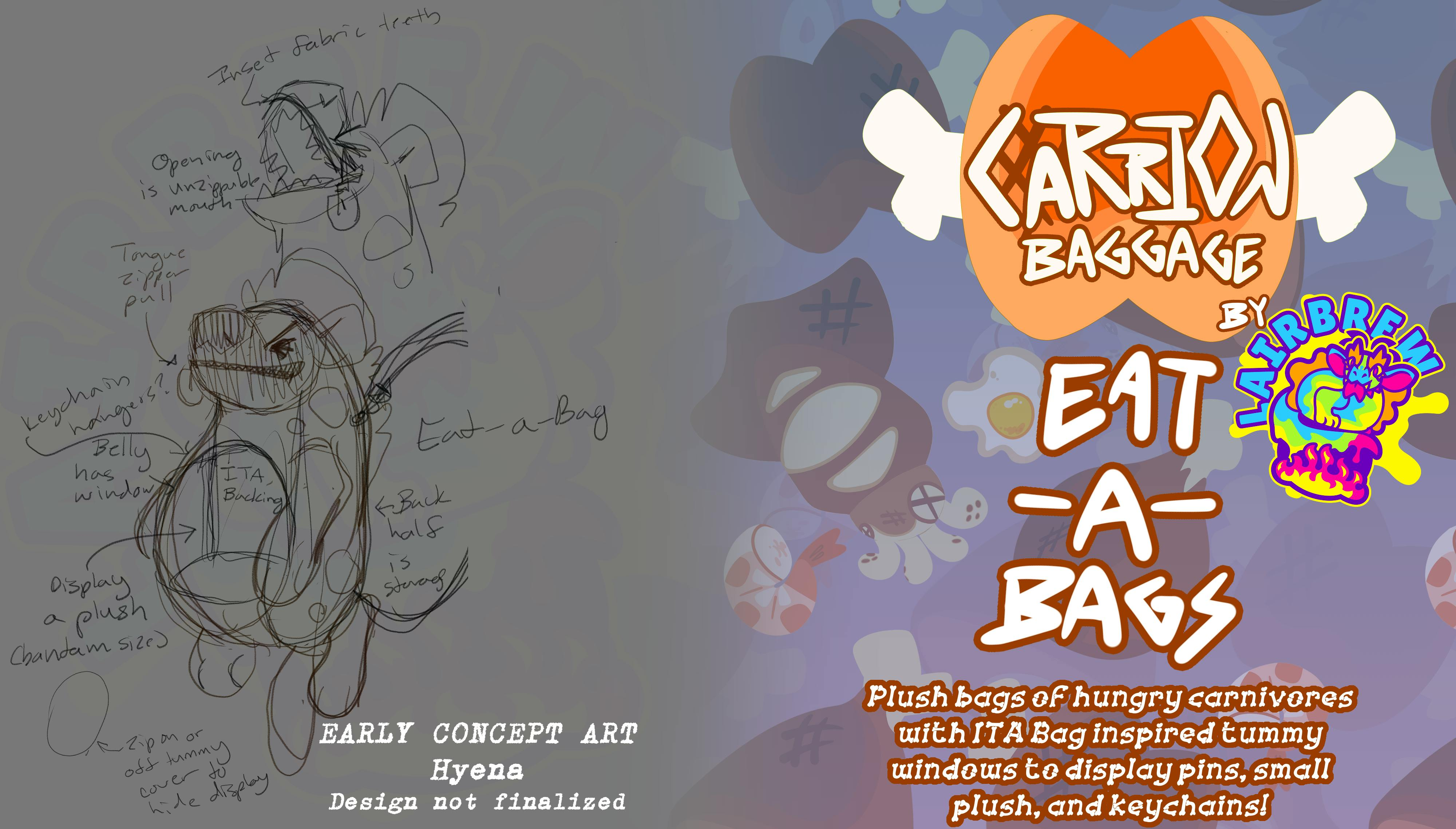 Get Ready for Carrion Baggage - Eat-A Bags