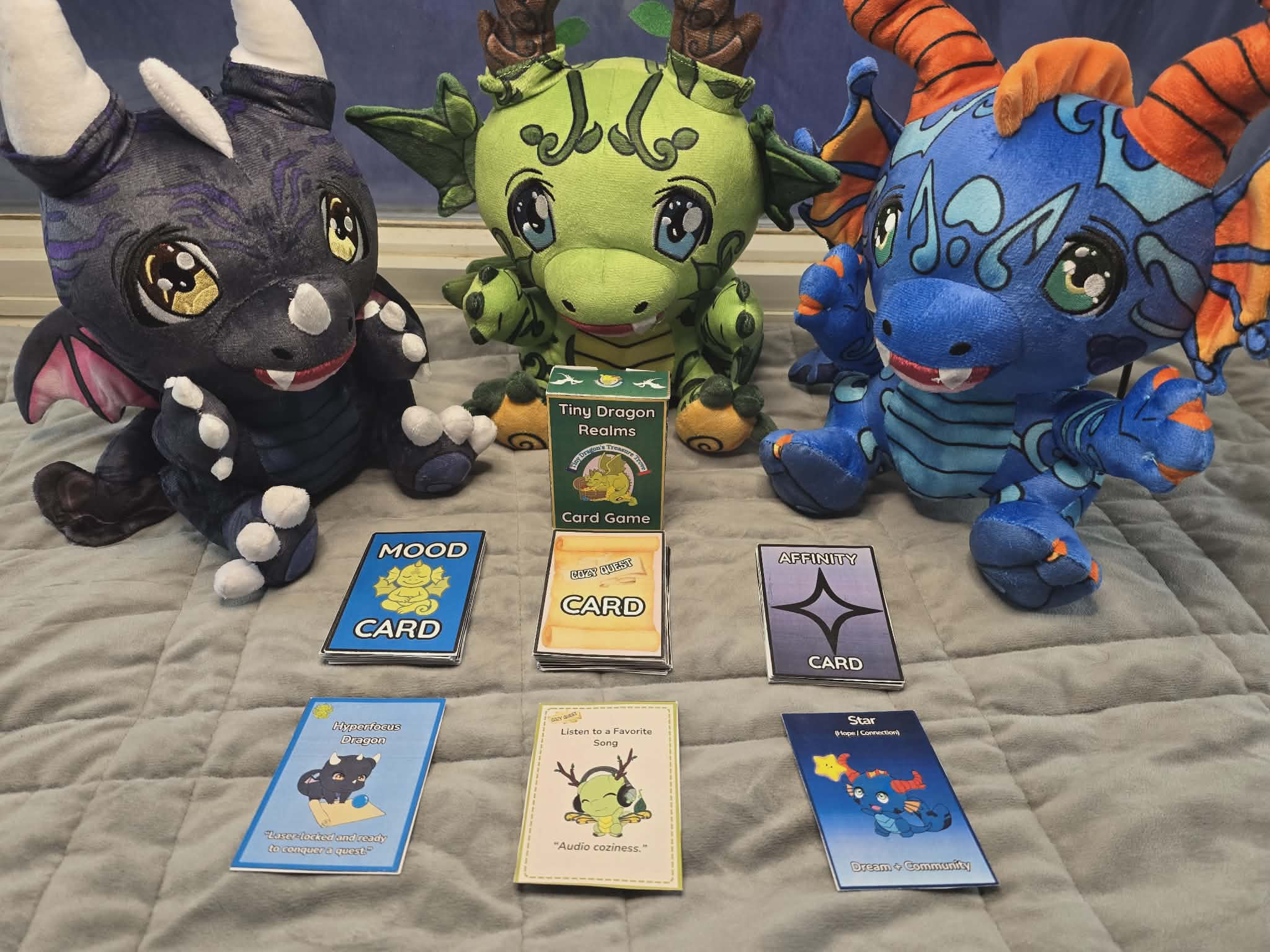 Tiny Dragon Realms: A Cozy Emotional-Regulation Card Game