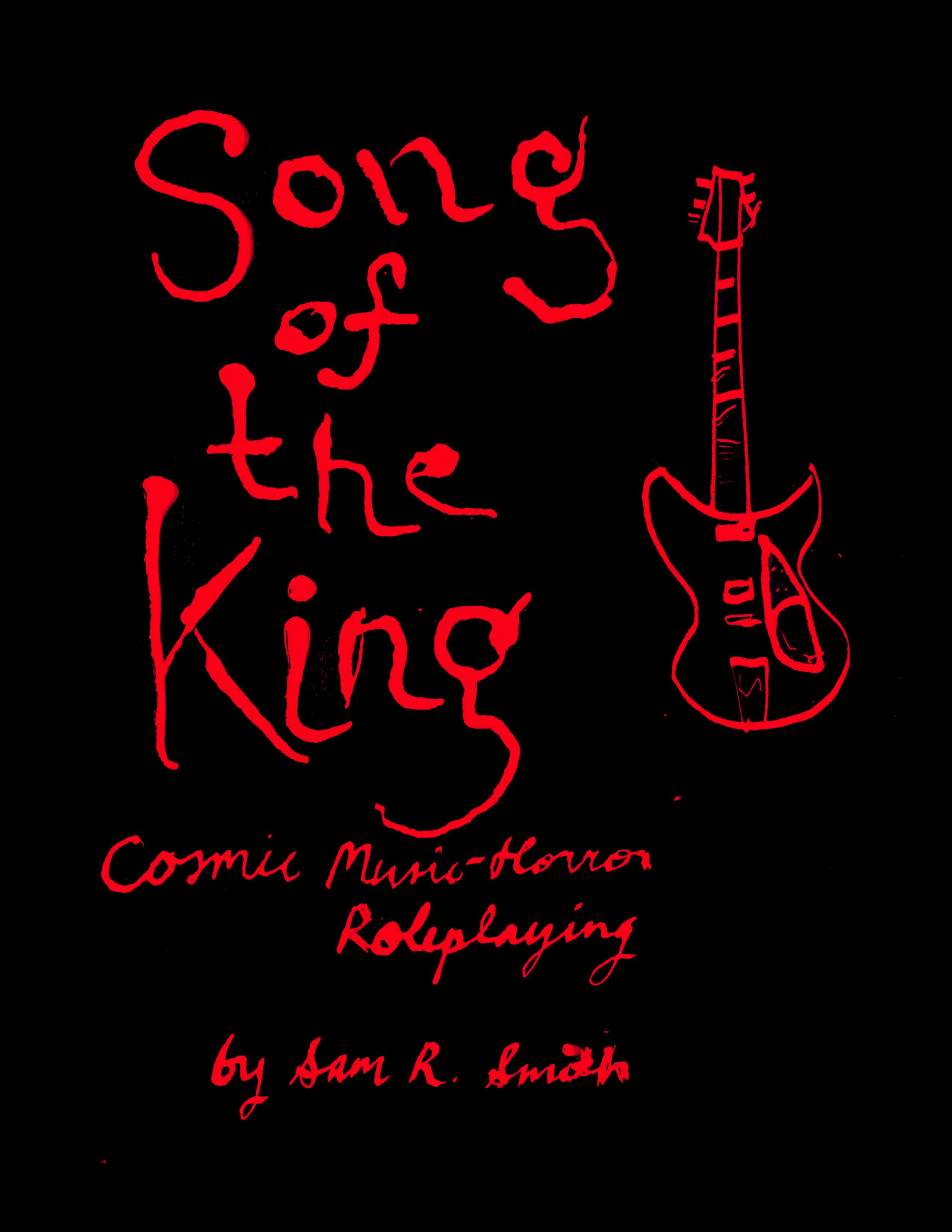 Get Ready for Song of the King: Cosmic Music-Horror Roleplaying