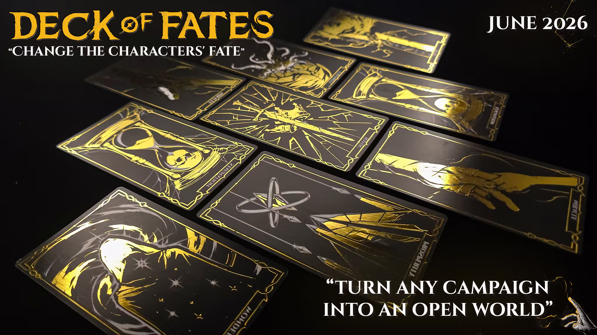 Deck of Fates: A Tarot for 5E+ and any TTRPG