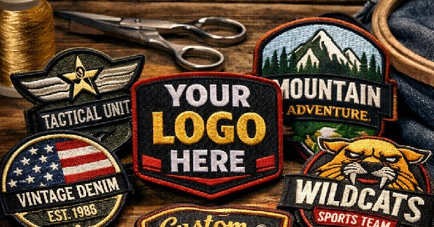 Get Ready for Custom Embroidery patches and Vector Conversion Services
