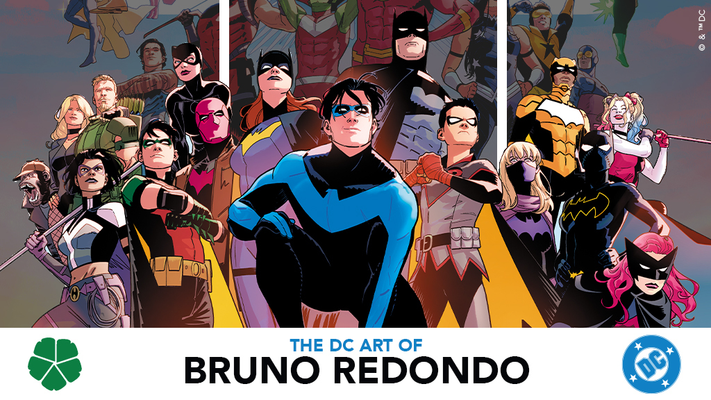Get Ready for The DC Art of BRUNO REDONDO - A Deluxe Art Book and more!