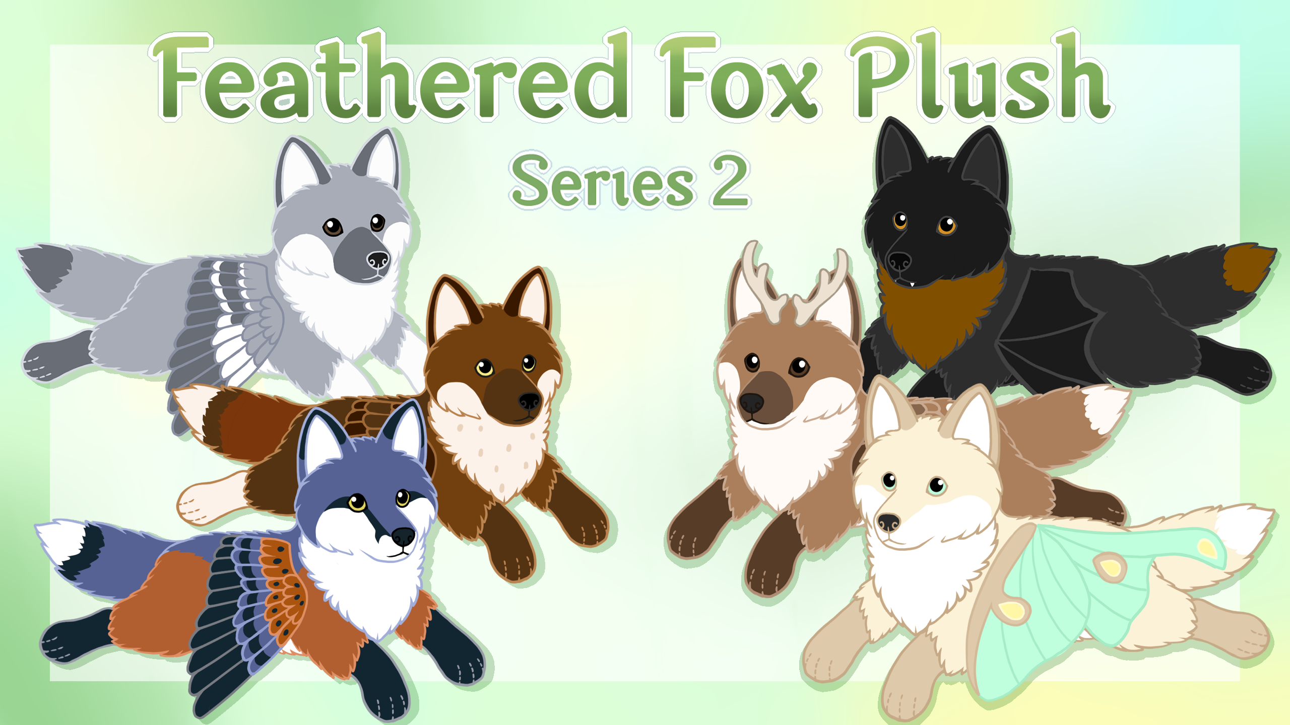 Get Ready for Feathered Fox Plush - Series 2