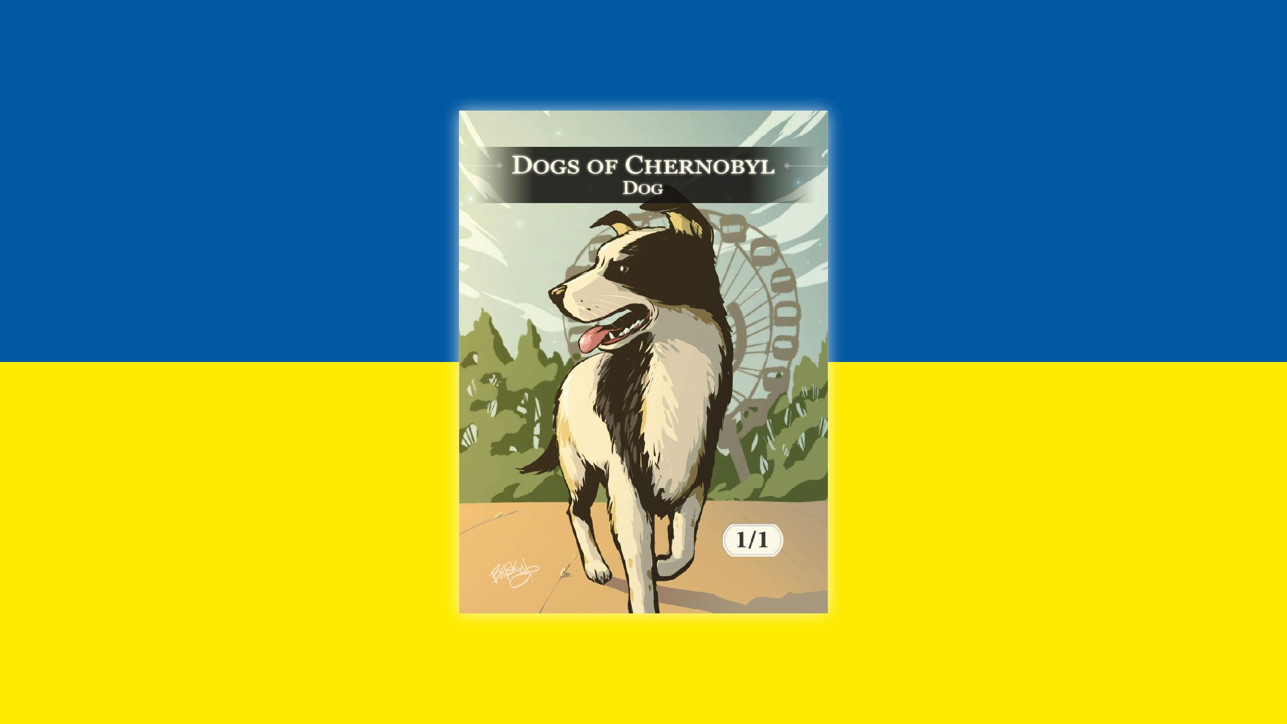 Get Ready for Dogs of Chernobyl – Fundraiser Dog Token