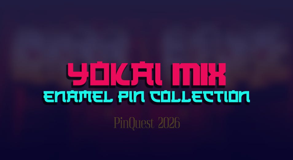 Get Ready for Yokai Mix - Enamel Pin Collection