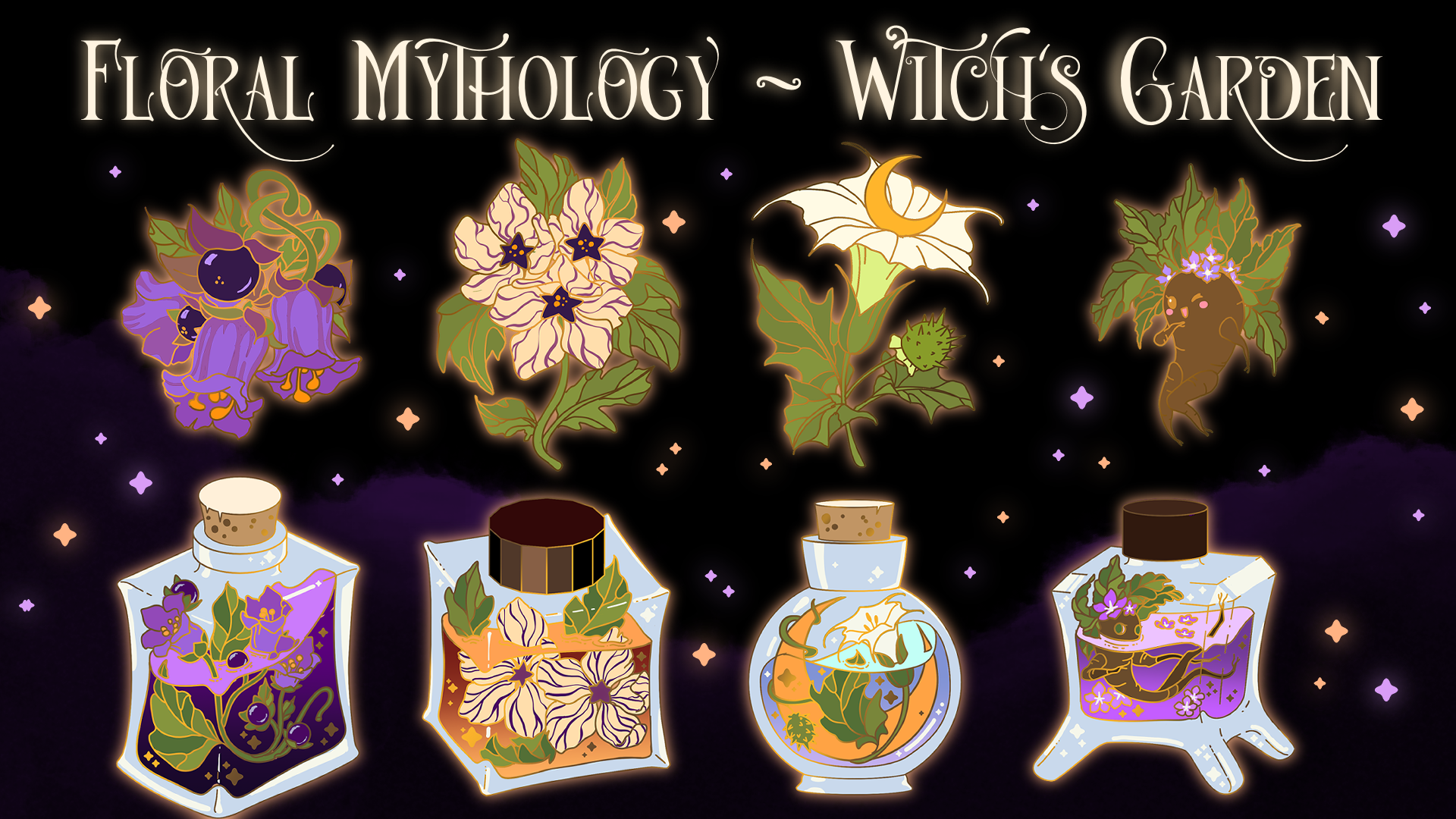 Get Ready for Floral Mythology Pt 2 - Witch‘s Garden