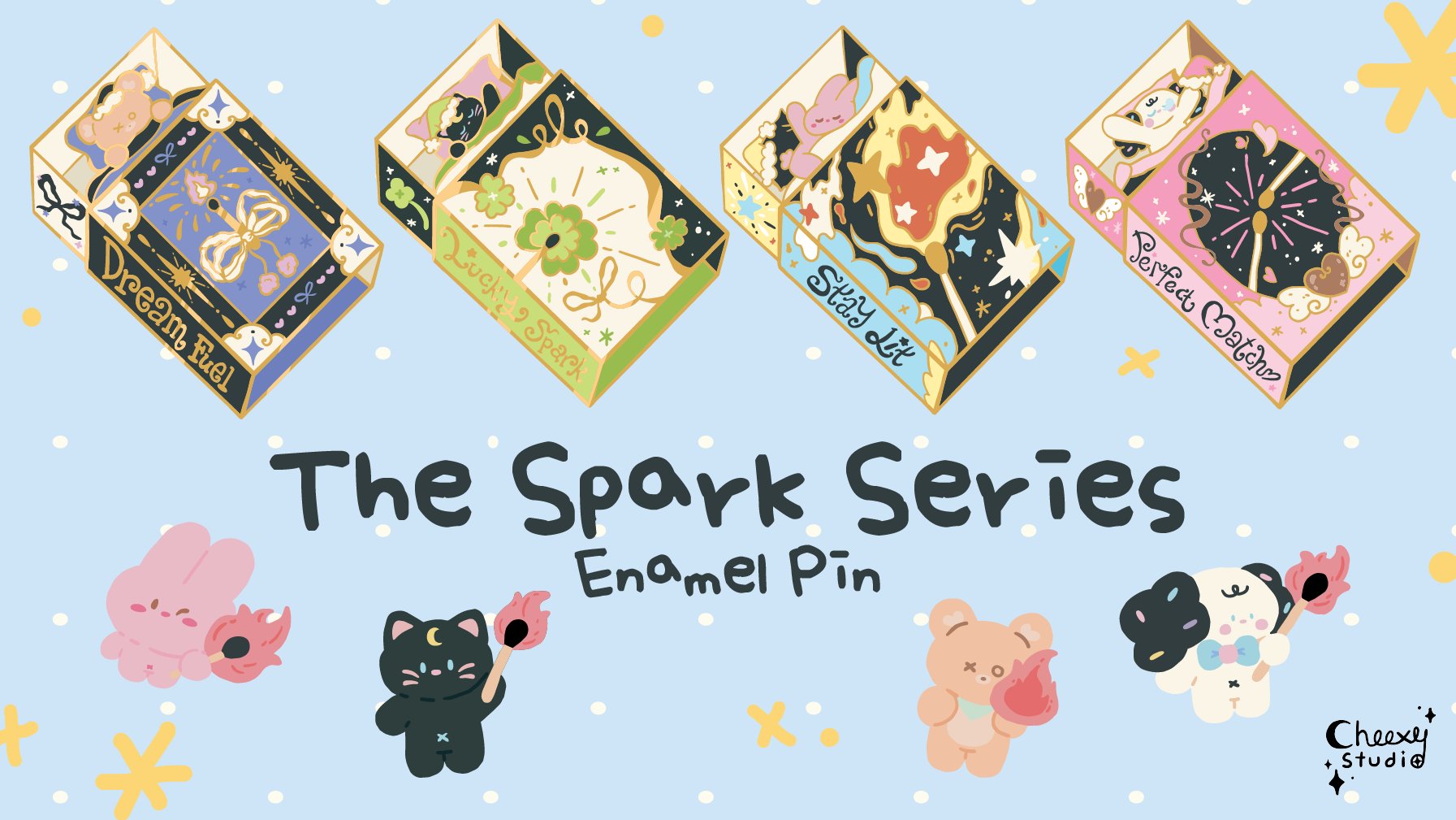 Get Ready for The Spark Series Enamel Pin