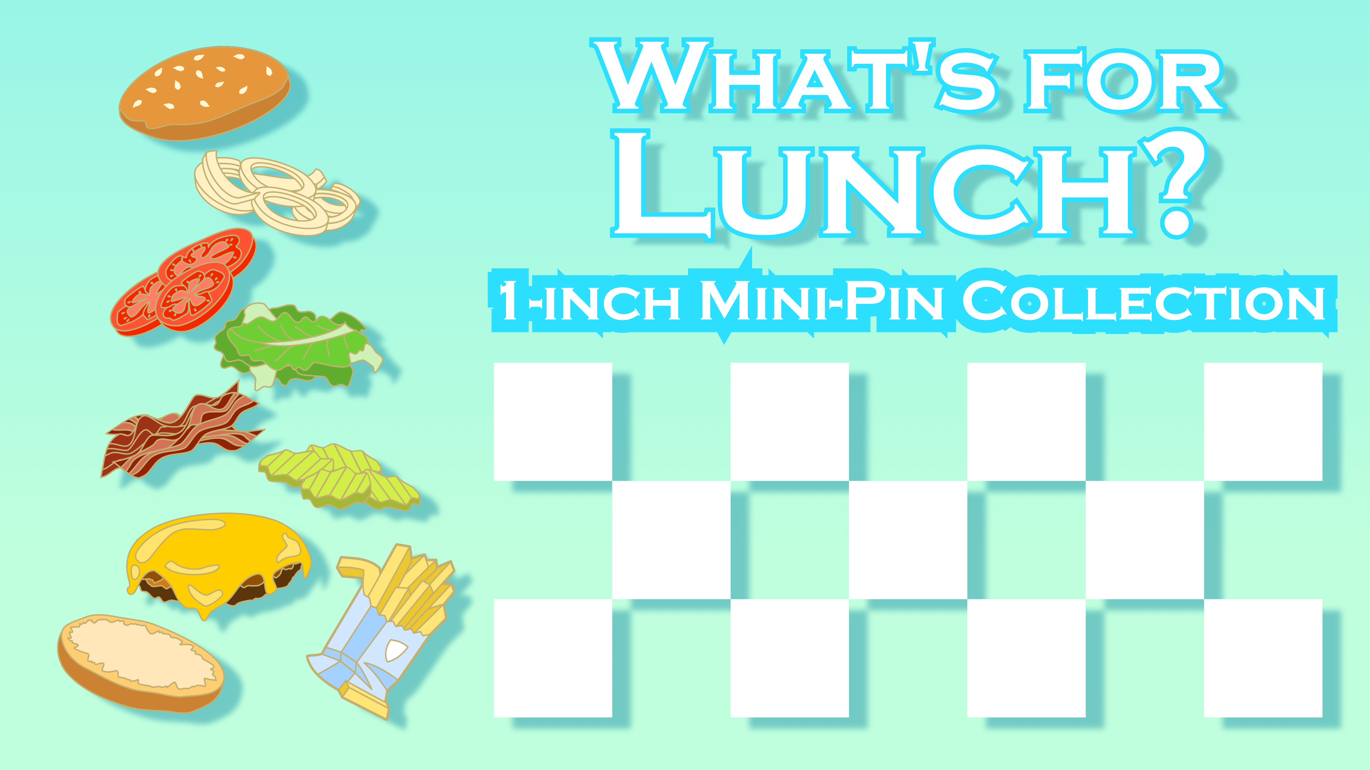 Get Ready for What's for Lunch? Mini Pin Collection