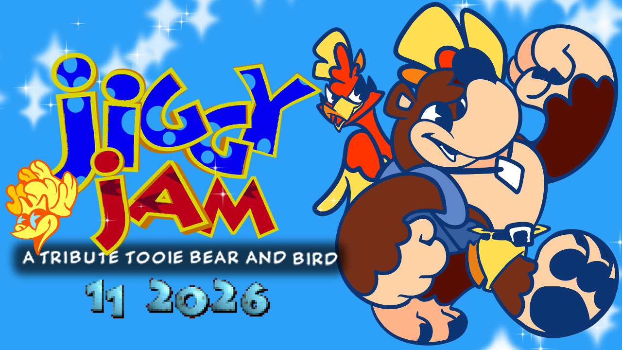 Get Ready for Jiggy Jam - A Tribute Tooie Bear and Bird
