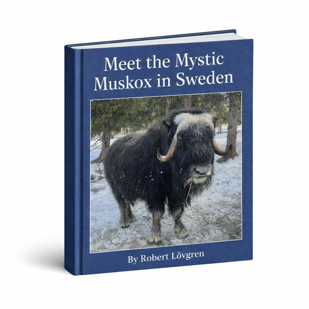 Get Ready for Meet the rare Muskox animal in Sweden - Book