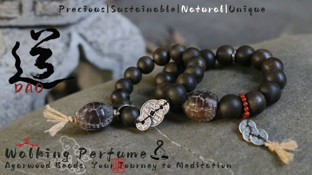 Get Ready for Walking perfume, Agarwood Beads Your journey to Meditation