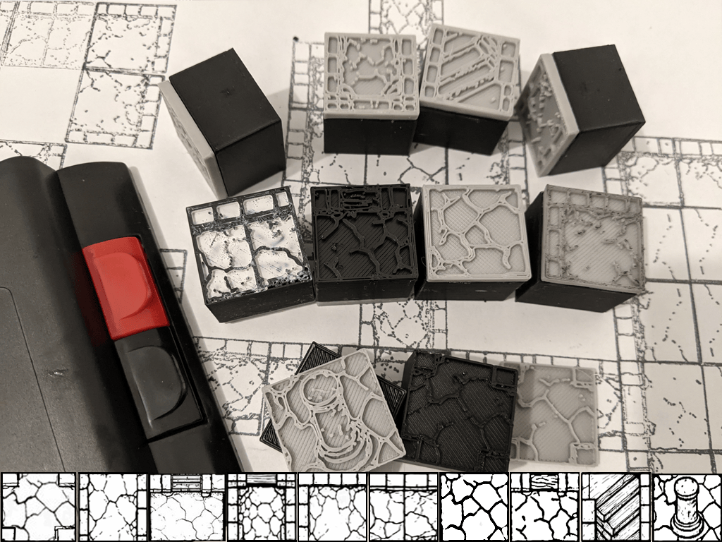 Get Ready for Dungeon Stamps