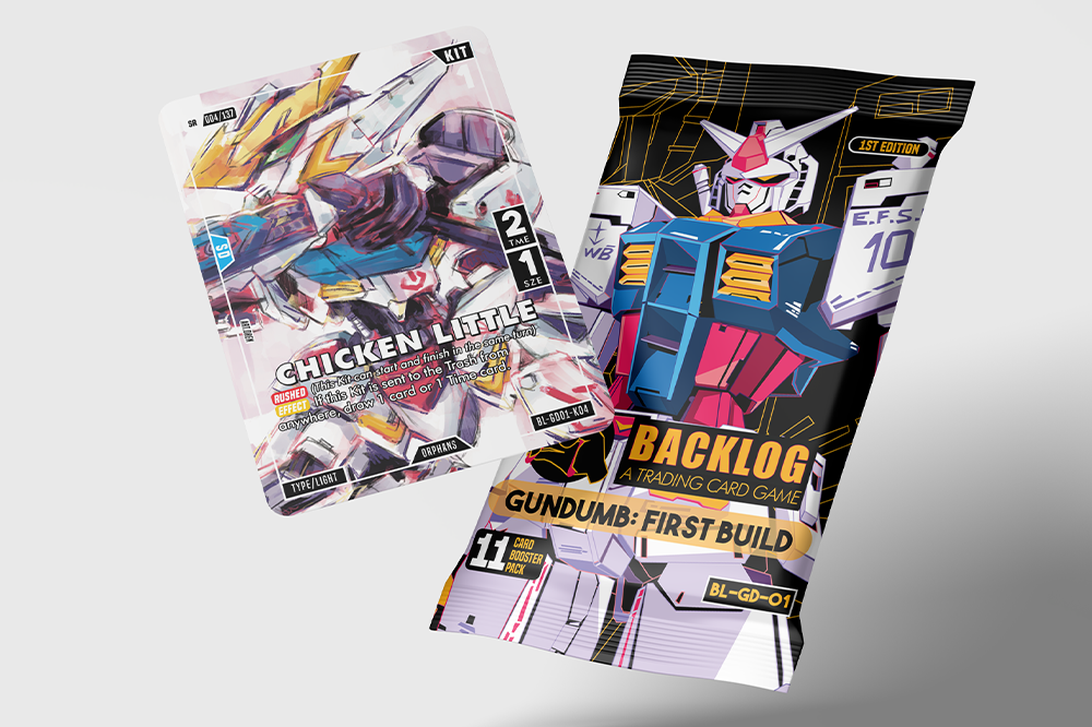 Backlog - A trading card game about building.