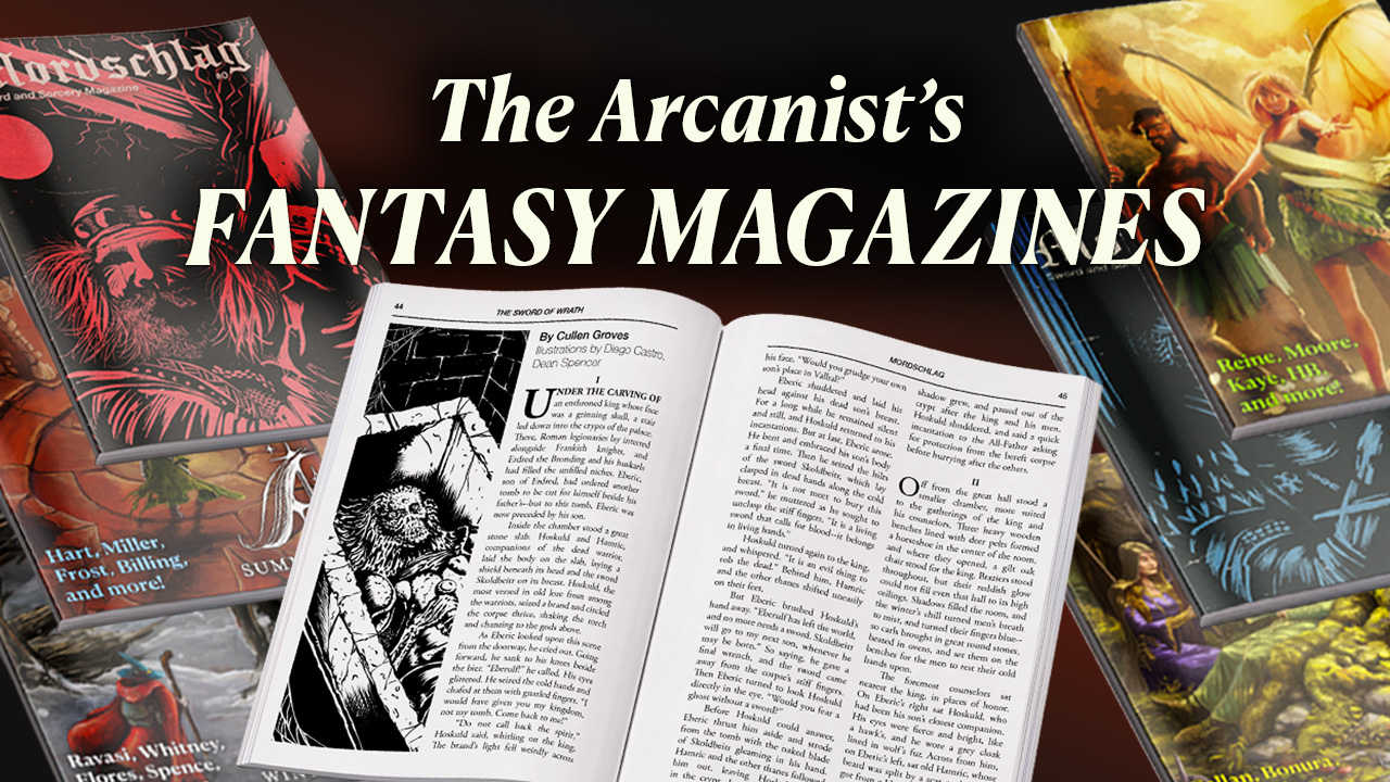 Get Ready for the 2026 Arcanist Fantasy Magazines 