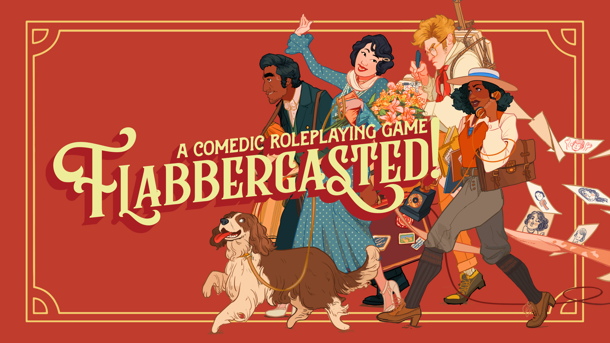 Get Ready for Flabbergasted! A comedic tabletop RPG