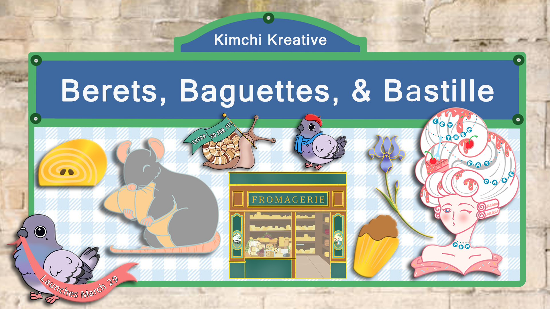 Jump in before the launch 🇫🇷 Baguettes, Berets, Bastille!