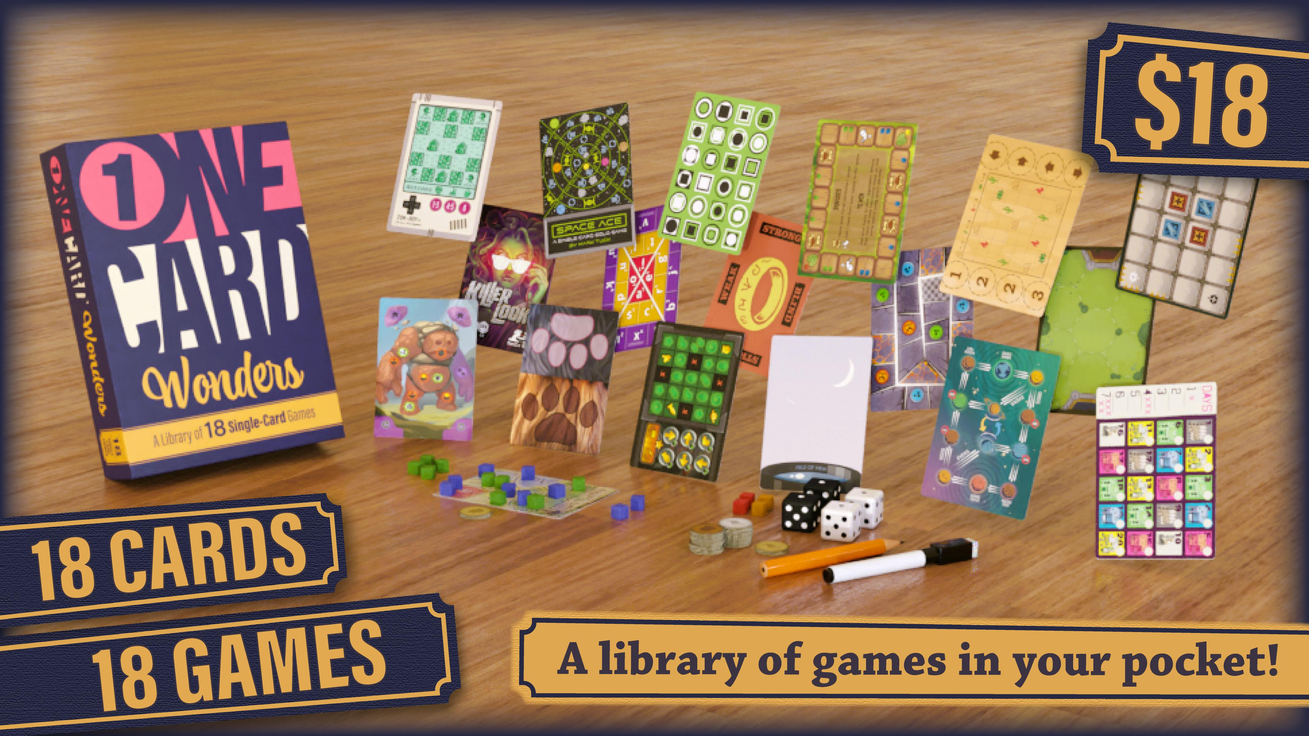 One Card Wonders Launches Next Week!