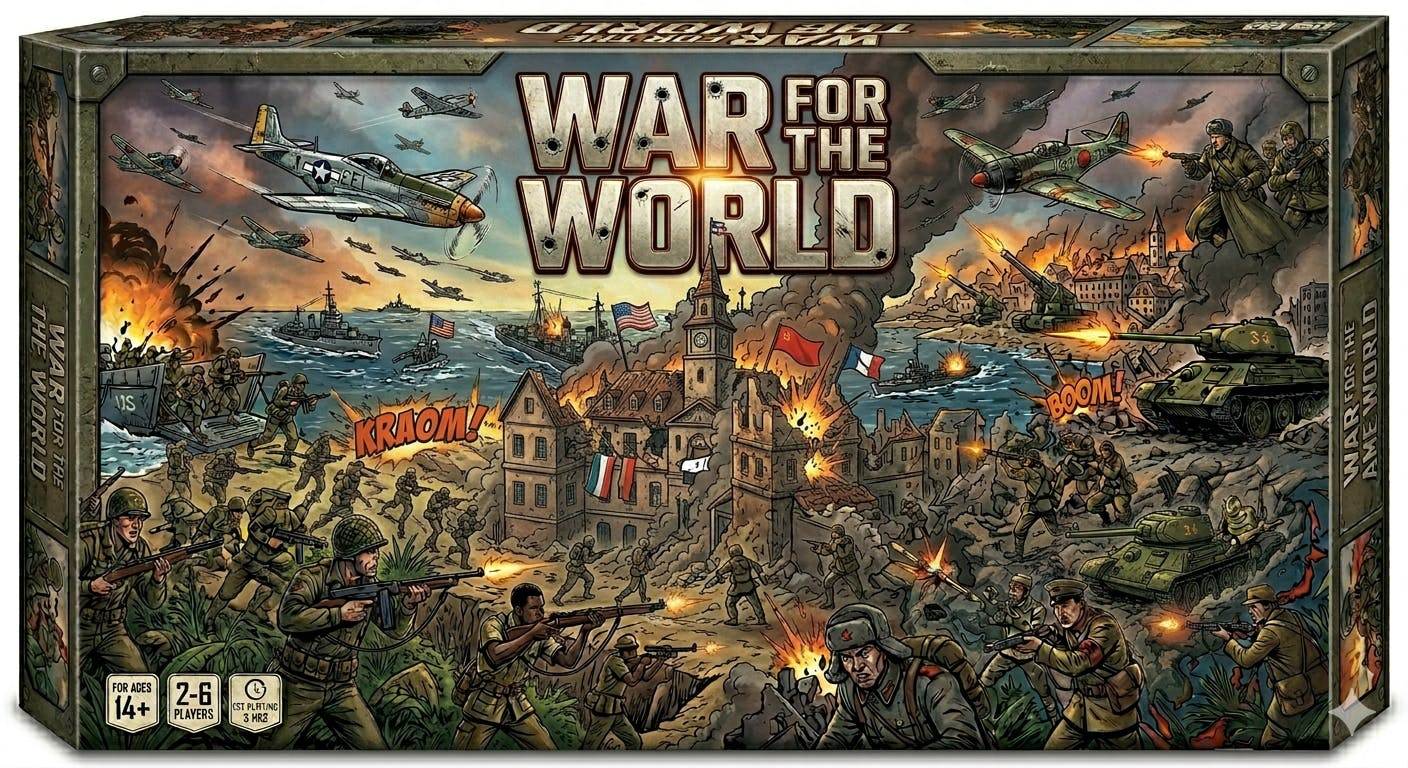 Get Ready for war for the world