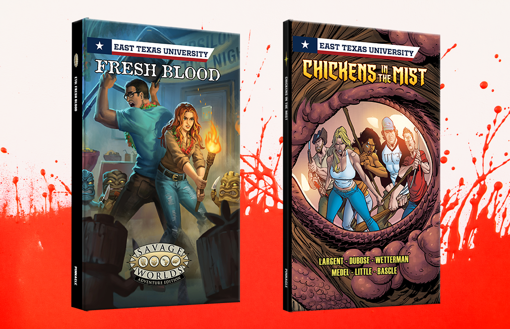 Enroll Now for East Texas University: Fresh Blood - Savage Worlds
