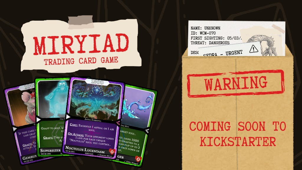 Get Ready for MIRYIAD Trading Card Game