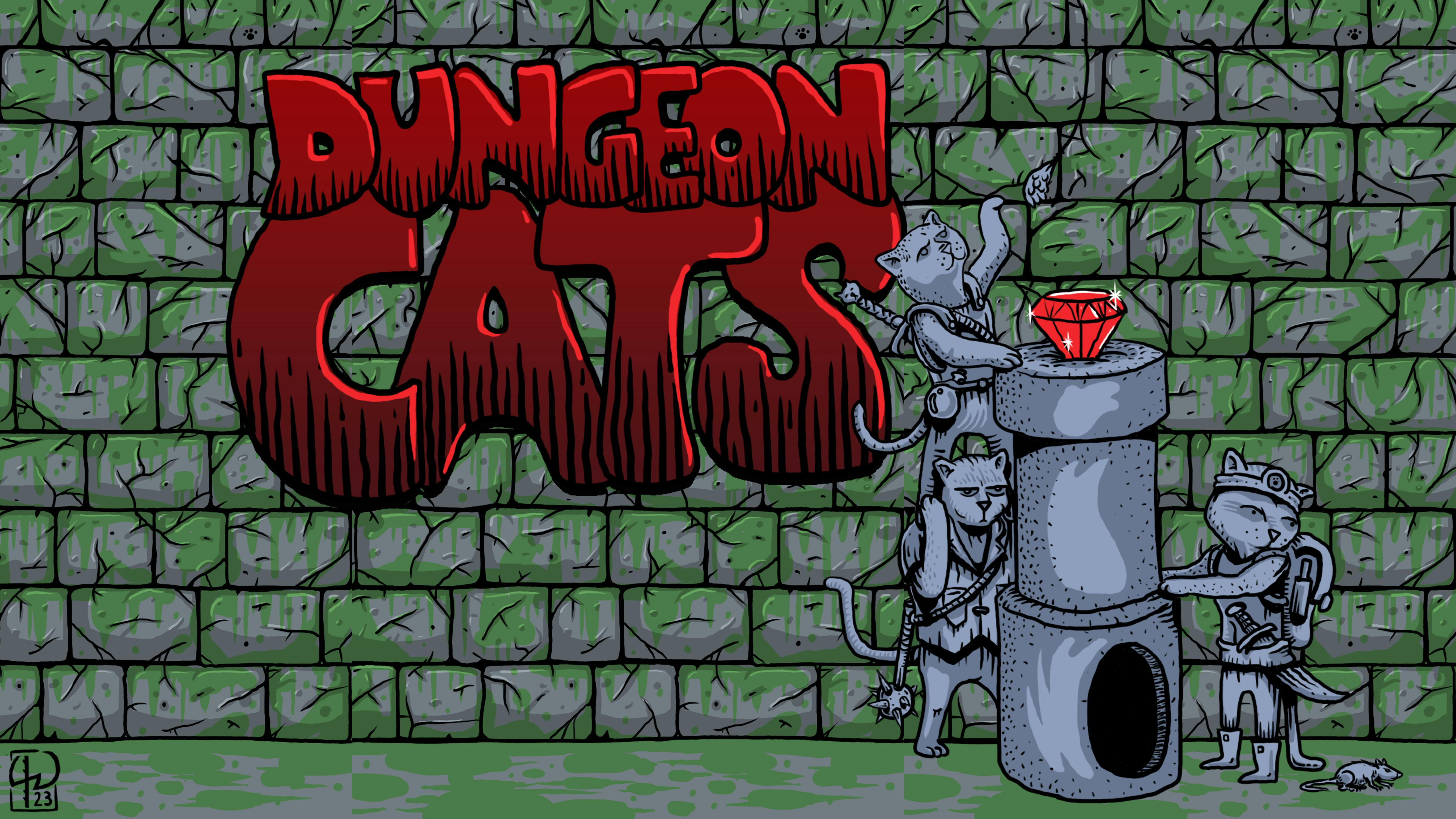 Get Ready for Dungeon Cats - Rules fluffy TTRPG about Cats in Dungeons