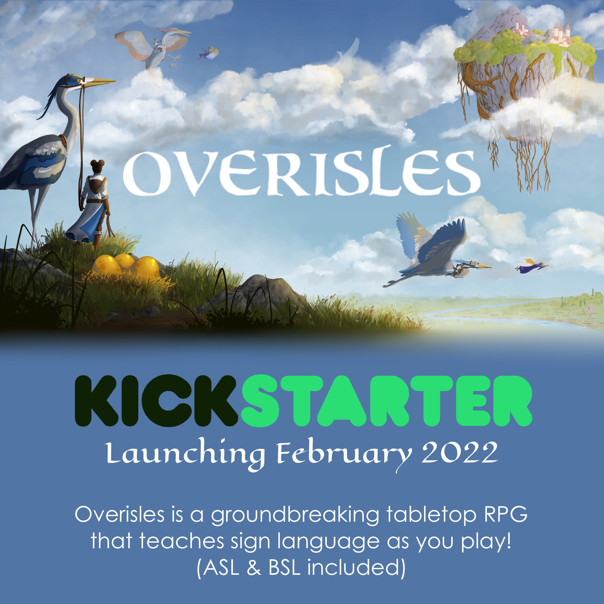 Take to the skies and prepare for OVERISLES!