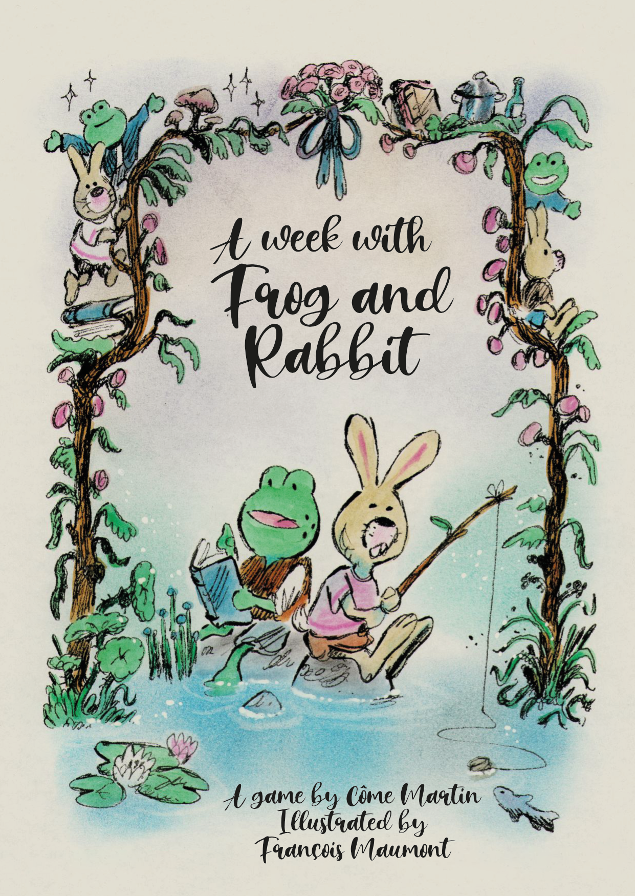 New cozy crowdfunding project: One week with Frog and Rabbit