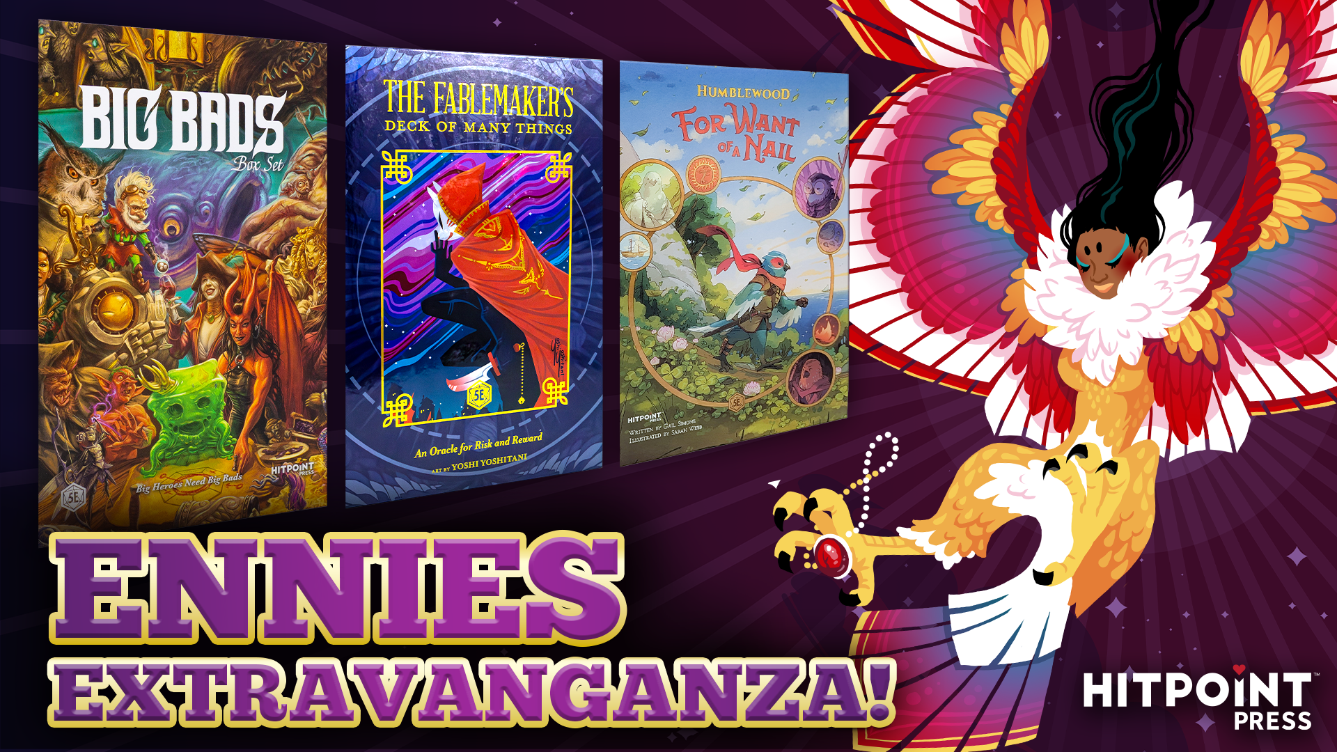 Hit Point Press ENNIEs Extravaganza!