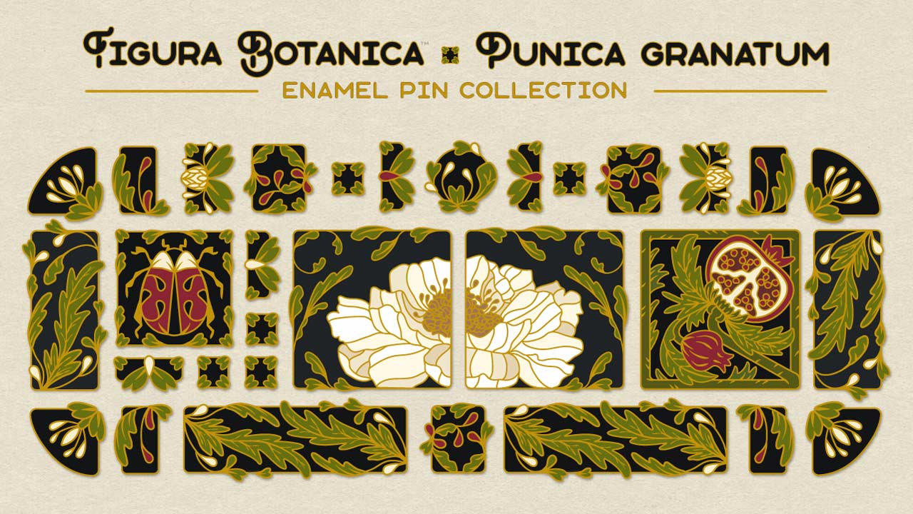 Figura Botanica – A Buildable Botanical Mosaic Collection