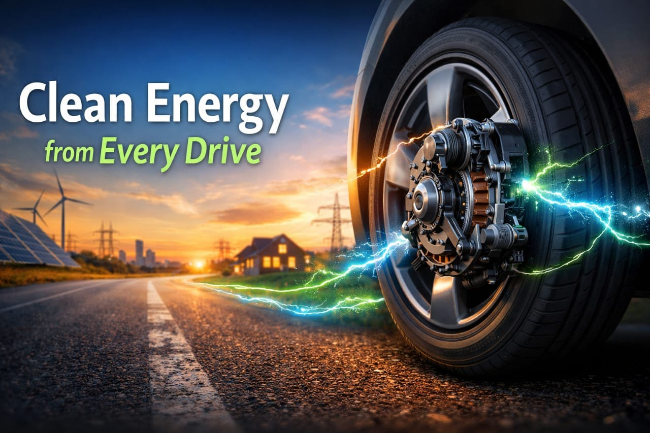 Get Ready for Reinventing The Car Wheel To Create Clean Energy
