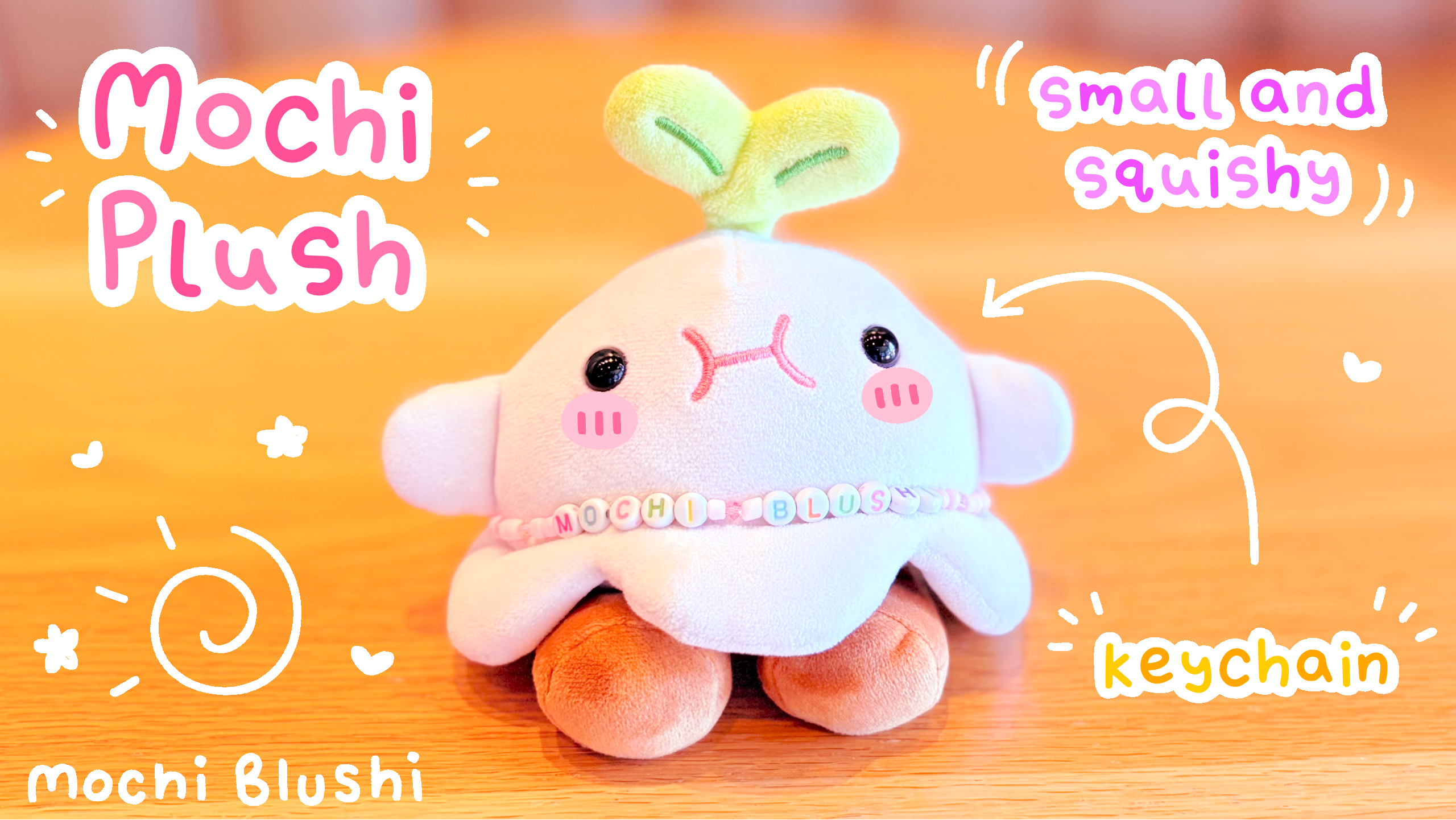 Mochi Plush Keychain!